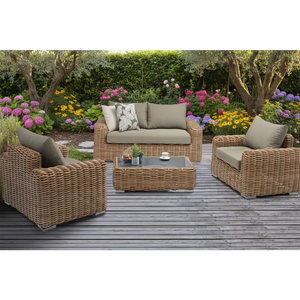 Outdoor Wicker Rattan Sofa Set for Patio Garden - view 3