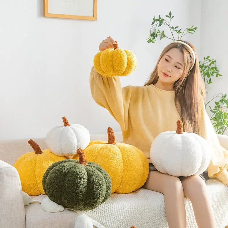 Pumpkin Pillow - Throw Pillows