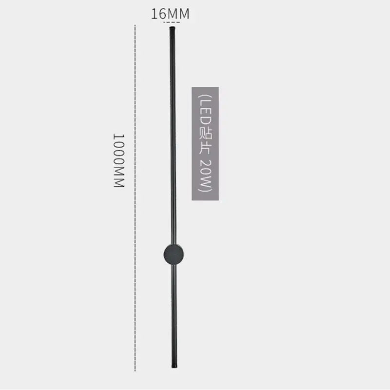 Remote Nordic Minimalist Modern Wall Lamp - Wall lamp 20w / Remote control - Lamps