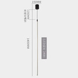 Remote Nordic Minimalist Modern Wall Lamp - Vertical pendant 24w / Remote control - Lamps