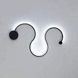 Remote RGB Surface Mounted Modern LED Ceiling Lamp - Black Type A / Remote Control RGB - Lamps