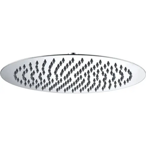 Round Stainless Steel Shower Head 20cm Modern Design, main product view