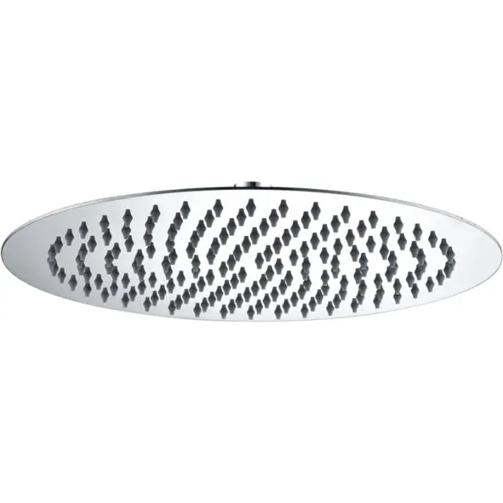 Round chrome shower head 30cm stainless steel rociador bathroom fixture