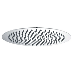 Chrome Round Shower Head 30mm Modern Bathroom, main product view