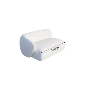 Sectional Minimalist Curved Modular Table Sofa Set - Compressed Sofa