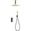 Set Shower Concealed Single-Handle Estocolmo Black | IMEX - Shower Set