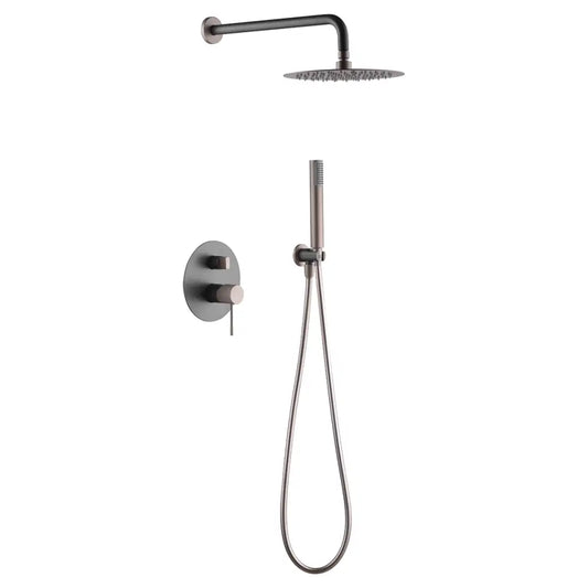 Set Shower Concealed Single-Handle Line Gris | IMEX - Shower Set