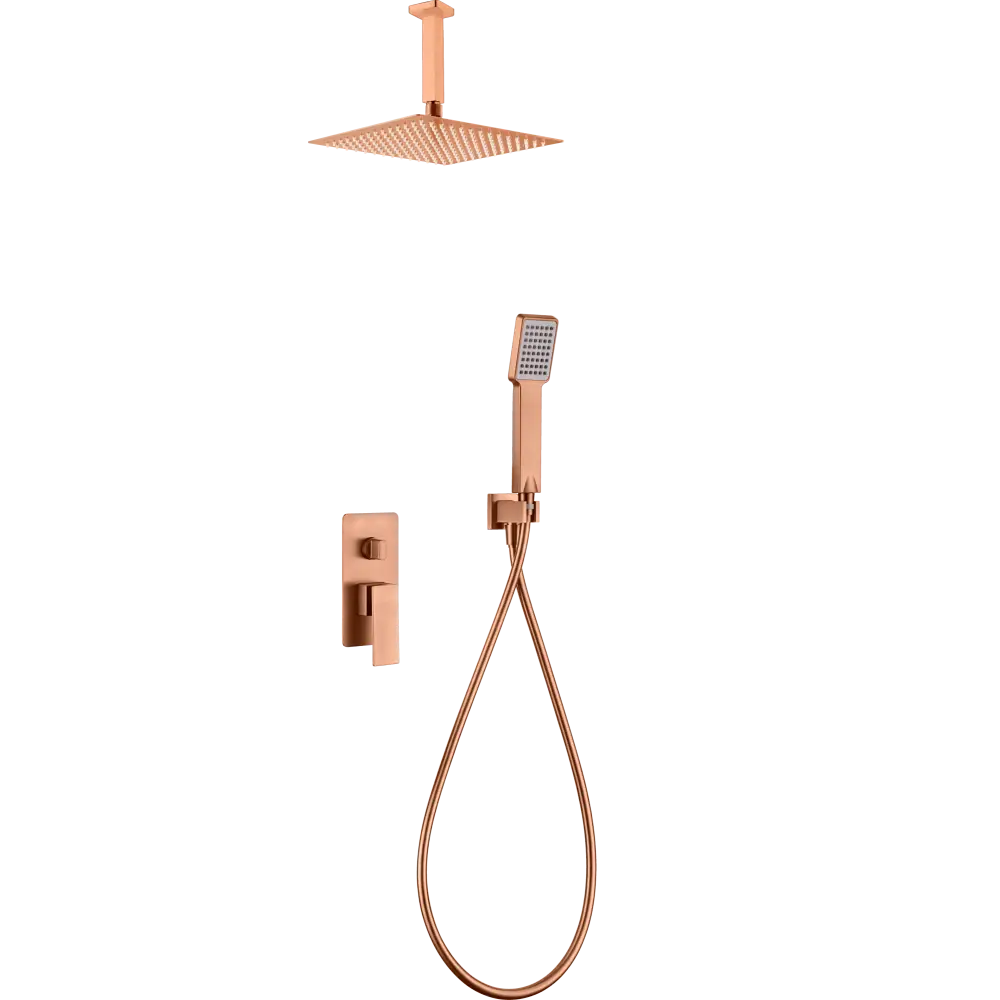 Set Shower Single-Handle Concealed Catania Brushed | IMEX - Shower Set