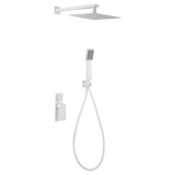 Set Shower Single-Handle Concealed Fiji Matte White | IMEX - Shower Set