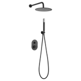 Set Shower Single-Handle Concealed Olimpo Matte Black | IMEX - Shower Set