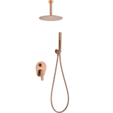 Set Shower Single-Handle Concealed Paros Rose Gold | IMEX - Shower Set