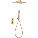 Set Shower Single-Handle Concealed Pisa Brushed Gold | IMEX - Shower Set