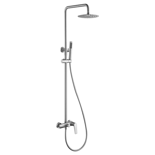 Set Shower Single-Handle Delos (Steel 316) | IMEX - Shower Set