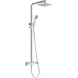 Set Shower Single-Handle Fiji Matte White | IMEX - Shower Set