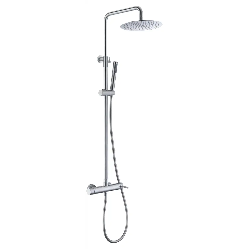 Set Shower Single-Handle Moscú Steel 316 | IMEX - Shower Set
