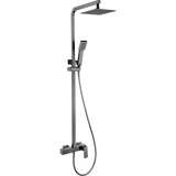 Set Shower Single-Handle Pisa Black Gun Metal | IMEX - Shower Set