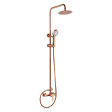 Set Shower Single-Handle Rome Brushed Rose Gold | IMEX - Shower Set