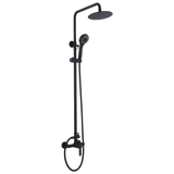 Set Shower Single-Handle Rome Matte Black | IMEX - Shower Set