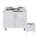Lavabo doble de 80 cm