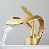Single Handle 1 Hole Water Fall Overflow Faucet - Faucets