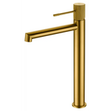 Single-Handle Basin Line Brushed Gold | IMEX - Faucet
