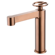 Single-Handle Basin Olimpo Brushed Rose Gold | IMEX - Faucet