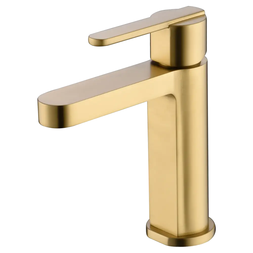 Single-Handle Basin Rome Brushed Gold | IMEX - Faucet