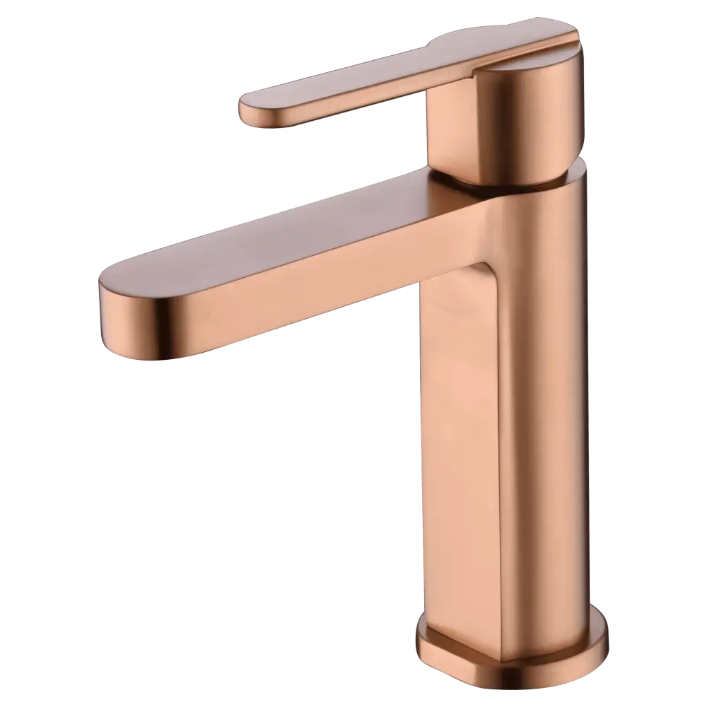 Single-Handle Basin Rome Brushed Rose Gold | IMEX - Faucet