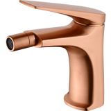 Single-Handle Bidet Delos Brushed Rose Gold | IMEX - Bidet