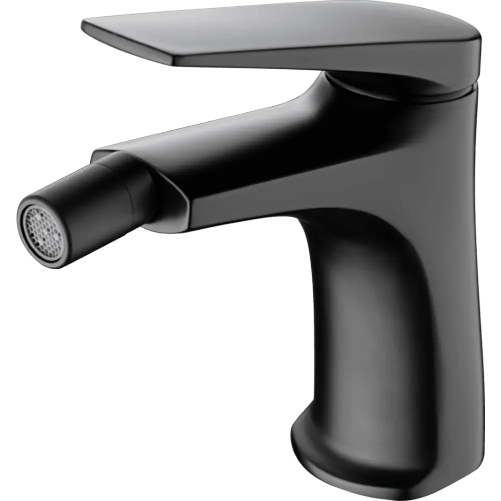 Single-Handle Bidet Delos Matte Black | IMEX - Bidet