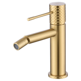 Single-Handle Bidet Genoa Brushed Gold | IMEX - Bidet