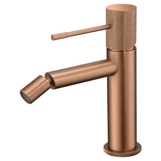 Single-Handle Bidet Line Brushed Rose Gold | IMEX - Bidet