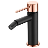 Single-Handle Bidet Milos Black Rose Gold | IMEX - Bidet