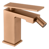 Single-Handle Bidet Pisa Brushed Rose Gold | IMEX - Bidet