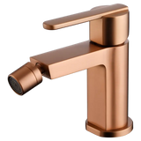 Monomando Bidé Roma Oro Rosa Cepillado