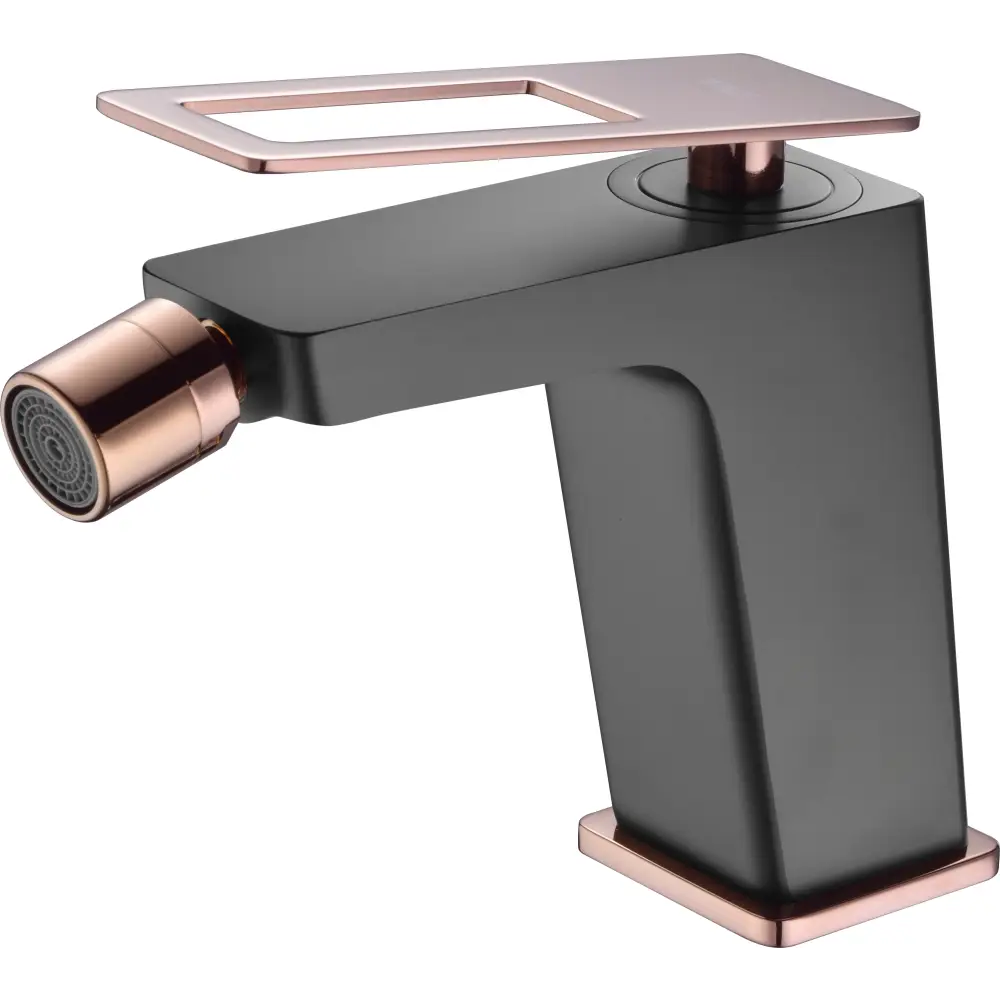 Single-Handle Bidet Sweden Black Rose Gold | IMEX - Bidet