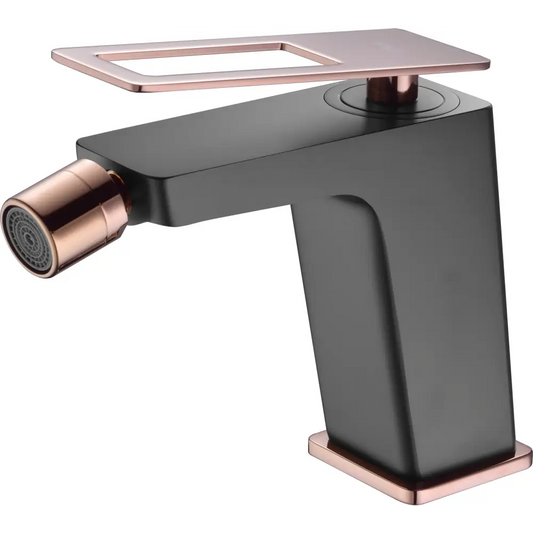 Single-Handle Bidet Sweden Black Rose Gold | IMEX - Bidet