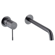 Monomando Empotrado Lavabo Génova Negro Gun Metal - Faucet