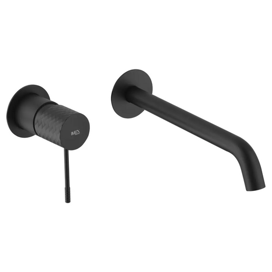 Monomando Empotrado Lavabo Génova Negro Mate - Faucet