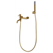 Single-Handle Kit Bath/Shower Monza Brushed Gold | IMEX - Shower Set