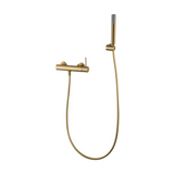 Single-Handle Kit Shower Monza Brushed Gold | IMEX - Shower Set