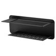 Soap Rack Frontal Bethari Matte Black | IMEX - Bathroom Accessory