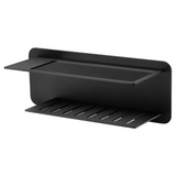 Soap Rack Frontal Bethari Matte Black | IMEX - Bathroom Accessory