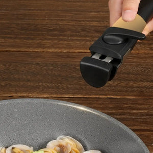 Ceramic Non-Stick Cookware Set with Detachable Handles and Silicone Lids - view 10