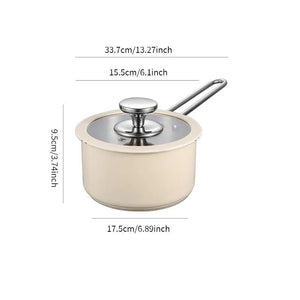 4-Piece Stainless Steel Pot Set with Glass Steamer Lid - view 9