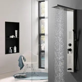 Stainless Steel Wall Inserted Double Shelves Storage - 13x25