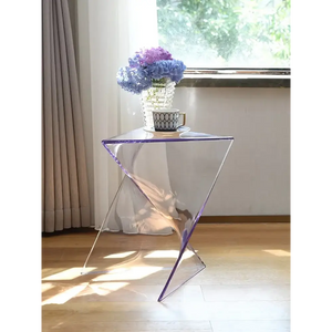 Triangular Modern Side Table Minimalist Design - view 4