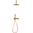Thermostatic Shower Set Concealed Nepal Gold Ce | IMEX - Shower Set