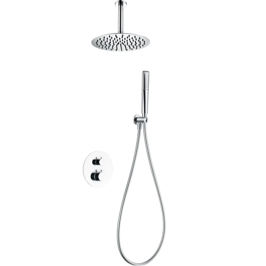Thermostatic Shower Set Concealed Salerno | IMEX - Shower Set