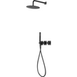 Conjunto Ducha Termostático Empotrado Tíbet Negro Mate - Shower Set